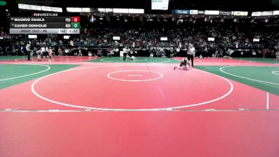 85 lbs Champ. Round 1 - Magnus Rajala, PROA vs Xavier Denholm, NBHA