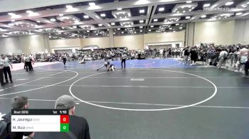 106 lbs Round Of 32 - Hunter Jauregui, Ocrtc vs Mikey Ruiz, Omada