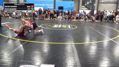 142 lbs Consi Of 4 - Justin Hughes, Manchester vs Zach Maisner, Pittsburgh