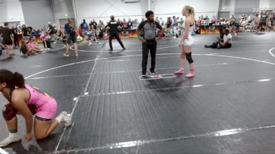 148 lbs Semis (4 Team) - Cyndi Almonte, RPA vs Serenity State, R&R Ladies Purple