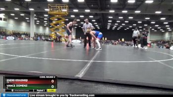 182 lbs Cons. Round 2 - Endri Krasniqi, TX vs Vance Domenz, IL