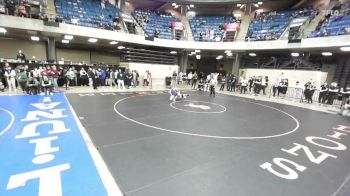 150 lbs Semifinal - Brandon Leech, Shepard vs Jackson Trotter, Lincoln-Way (West)