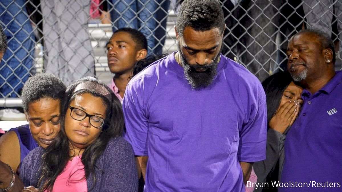 Tyson Gay On Gun Violence At His Daughter's Vigil: "It Has To Stop"