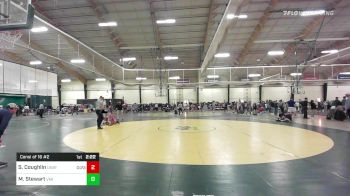 157 lbs Consi Of 16 #2 - Sean Coughlin, Unattached vs Mason Stewart, Virginia Military Institute