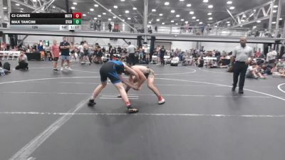 126 lbs Semis & 1st Wrestleback (8 Team) - Max Tancini, Steller Trained Cad Bane vs CJ Caines, Mat Assassins Black