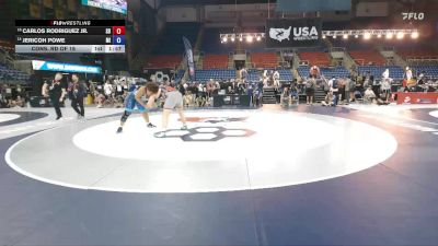285 lbs Cons. Rd Of 16 - Carlos Rodriguez Jr., SD vs Jericoh Powe, MI
