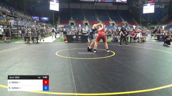 285 lbs Cons 16 #1 - Jt Kelso, Iowa vs Elan Catoe, Virginia