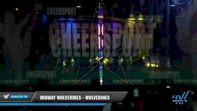 Midway Wolverines - Wolverines [2021 L1.1 Youth - PREP Day 1] 2021 CHEERSPORT National Cheerleading Championship