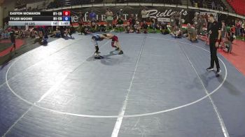 65 lbs Easton McMahon, Utah 1 12U Boys vs Tyler Moore, Idaho 1 12U Boys