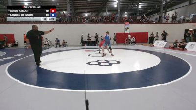 79 kg Champ. Rd Of 64 - Jared Keslar, Pittsburgh Wrestling Club vs Landen Johnson, Southern Illinois Regional Training Center