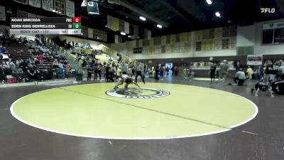 117 lbs 1st Place Match - Noah Breceda, Pinedale Wrestling Club vs Eden King Berrelleza, Savage House