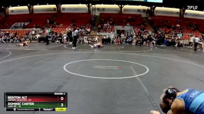 100 lbs Round 2 (8 Team) - Benton Alt, Armory Athletics vs Dominic Carter, Lake WC