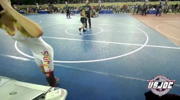 92 lbs Round Of 16 - Garrett Short, Cowboy Wrestling Club vs Sloan Johnson, Duncan Demon Wrestling