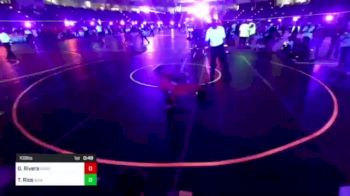 109 lbs Quarterfinal - Geronimo Rivera, Sanderson Wr Ac vs Tristan Rios, War