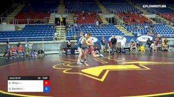 138 lbs Cons 16 #1 - Ayden Miller, Pennsylvania vs Gabe Sanders, Utah