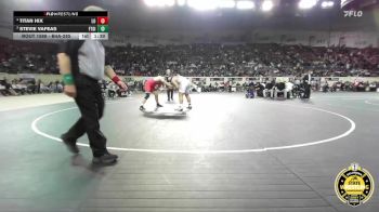 B4A-285 lbs 1st Place Match - Titan Hix, Locust Grove vs Stevie Vafeas, Ft. Gibson