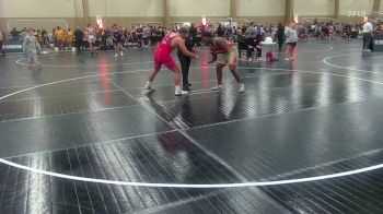 215 lbs Consi Of 8 #2 - Sandley Dorvilus, Youth Impact Center Wrestling Club vs Kaleb Johns, Wolf Pack Wrestling Club