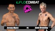 Junie Browning vs. Jeremy Myers | Hardrock MMA 84 Full Video Replay