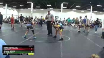 98 lbs Placement (4 Team) - Anthony Mason, Triumph vs Dylan Gappa, PA Alliance Red