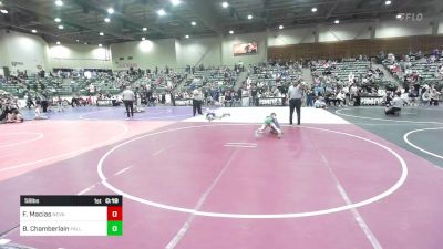 58 lbs Consolation - Francisco Macias, Nevada Elite vs Breyson Chamberlain, Fallon Outlaws WC