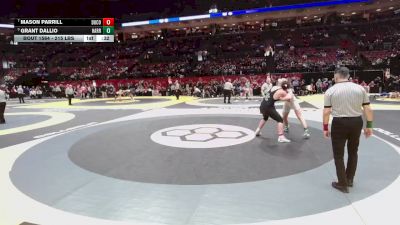 215 lbs 5th Place Match - Mason Parrill, Dub. Coffman vs Grant Dallio, Harrison