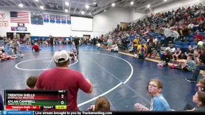 67 lbs Champ. Round 1 - Kylan Campbell, Windy City Wrestlers vs Trenton Shells, Riverton USA Wrestling