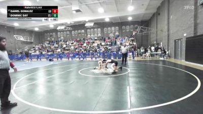 113 lbs Semifinal - Dominic Day, St. Joseph vs Daniel Gonalez, Edison