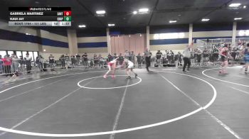101 lbs Round Of 64 - Gabriela Martinez, Santa Ana HS vs Kaui Jay, Grapplers HI