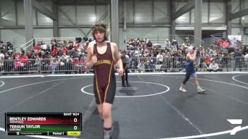 95 lbs Champ. Round 1 - Teegun Taylor, Osborne vs Bentley Edwards, Frontenac