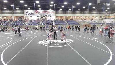 86 lbs Quarterfinal - Malachi Martinez, Wesley WC vs Noah Hope, Duran Elite