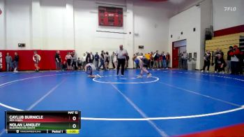 120 lbs Cons. Round 3 - Caylub Burnicle, Red Cobra vs Nolan Langley, Bloomington South