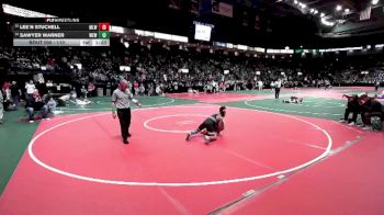 110 lbs Champ. Round 1 - Lee`n Stuchell, MLW2 vs Sawyer Warner, WEWA