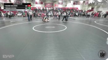 115 lbs Semifinal - Briana Ochoa, Alisal vs Eliana Salcedo, Hollister High School