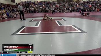 J-7 lbs Quarterfinal - Abigail Peterson, Big Game Wrestling Club vs Ethan Bergmann, CPU Wrestling Club