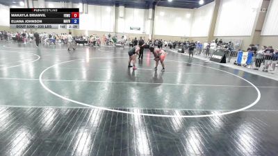 235 lbs Rr Rnd 1 - Makayla Brianvil, Team First Strike Wrestling Club vs Eliana Johnson, Mayhem Wrestling Club