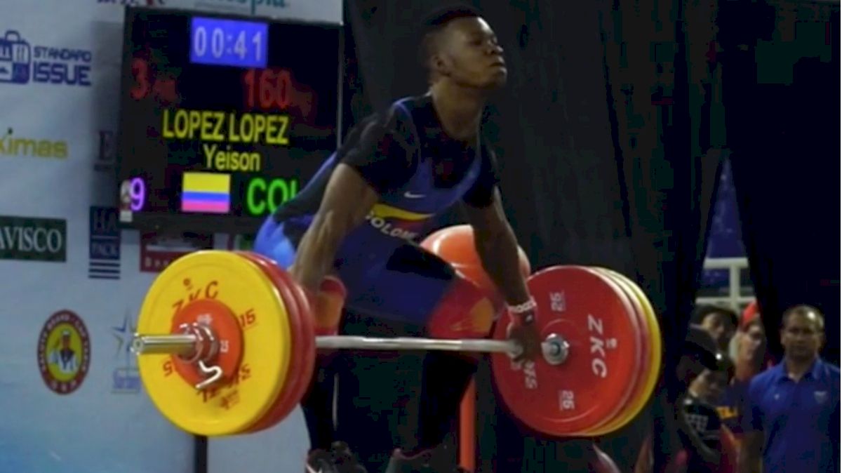 Yeison Lopez (COL) Wins Gold and Sets New World Records At Youth Worlds