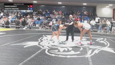 200 lbs Consi Of 8 #1 - Kenzie Barrett, FL vs Annette Preston, AZ