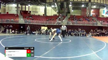 126 lbs Round 4 (8 Team) - Jacob Snow, Lincoln Southwest vs Logan Lagerman, Manhattan