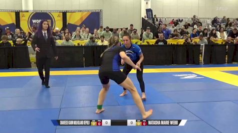 Natasha Marie Webb vs Shareese Karin Mulholand DePold 2024 World IBJJF Jiu-Jitsu No-Gi Championship