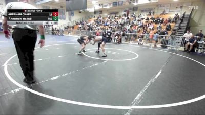 113 lbs Champ. Round 1 - Abraham Chapa, La Quinta vs Andrew Reyes, Pacifica (Garden Grove)