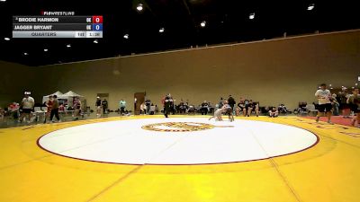 88 lbs Quarters - Brodie Harmon, OK vs Jagger Bryant, OK