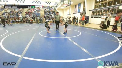 55 lbs Rr Rnd 1 - Huxley Sullivan, Blackwell Wrestling Club vs Danger Welch, Claremore Wrestling Club