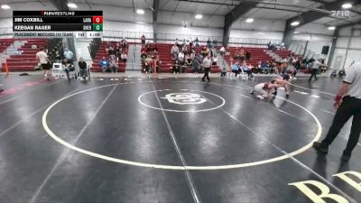 175 lbs Placement Matches (16 Team) - Keegan Rager, Sheridan vs Jim Coxbill, Laramie