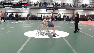 107 lbs Round Of 32 - Tayler Pinzok, Chautauqua Lake vs Julia Duro, Shaker
