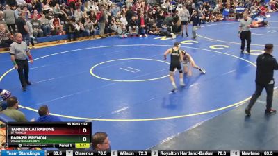 101 lbs Semifinal - Tanner Catrabone, St Francis vs Parker Brenon, Williamsville North