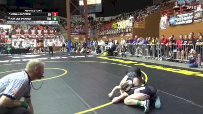 110 lbs Champ. Round 1 - Kegan Motter, El Dorado HS vs Kaylee Pankey, Tonganoxie Hs