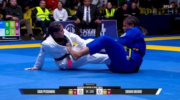 Sarah Galvao vs Gabi Pessanha 2026 European Jiu-Jitsu IBJJF Championship