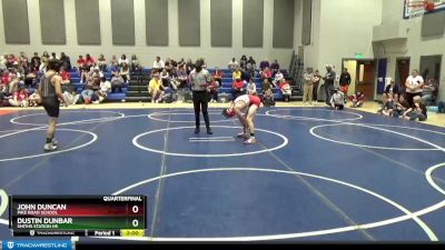 113 lbs Quarterfinal - John Duncan, Pike Road School vs Dustin Dunbar, Smiths Station Hs