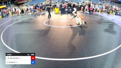 100 lbs Round Of 64 - Summer Mutschler, MD vs Jadyn Graham, WY