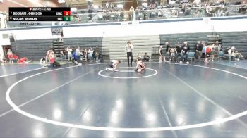 85 lbs Champ. Round 1 - Beckam Johnson, Glenn Ferry Wrestling Club vs Nolan Wilson, Hawk Wrestling Club